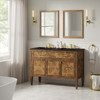 Elysian 48" Wood Double Sink Bathroom Vanity / EEI-6457