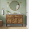 Elysian 48" Wood Single Sink Bathroom Vanity / EEI-6452