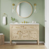 Elysian 48" Wood Single Sink Bathroom Vanity / EEI-6451