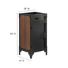 Steamforge 18" Bathroom Vanity Cabinet (Sink Basin Not Included) / EEI-6126