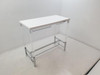 Norcrest 47-inch Acrylic Leg Bar Table White High Gloss / CS-182101