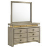 Giselle 8-drawer Dresser Rustic Beige / CS-224393