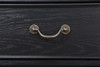 Celina 3-drawer Nightstand Bedside Table Black / CS-224762