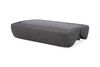 Divani Casa Lerner - Modern Dark Grey Fabric Sofa Bed / VGKK-KF.8130-SLATE