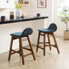 Juno Wood Counter Stool - Set of 2 / EEI-6555