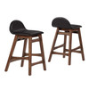 Juno Wood Counter Stool - Set of 2 / EEI-6556