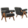 Lyra Fabric Armchair - Set of 2 / EEI-6704