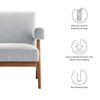 Lyra Fabric Armchair - Set of 2 / EEI-6704