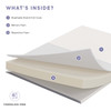 Mila 5" Queen Mattress / MOD-7101