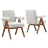 Lyra Fabric Dining Room Chair Set of 2 / EEI-6507