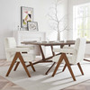 Lyra Boucle Fabric Dining Room Chair Set of 2 / EEI-6506