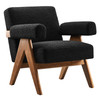 Lyra Boucle Fabric Armchair / EEI-6502