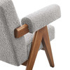 Lyra Boucle Fabric Armchair / EEI-6502