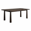 Modrest Rhea - Modern 87" Dark Acacia Rectangular Dining Table / VGWDMAR-DT2.2-DK