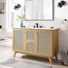 Soma 48” Single or Double Sink Compatible Bathroom Vanity Cabinet (Sink Basin Not Included) / EEI-6589