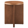 Silas Round Wood Side Table / EEI-6579
