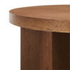 Silas Round Wood Side Table / EEI-6579