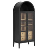 Nolan Tall Arched Storage Display Cabinet / EEI-6639