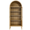Tessa Tall Arched Storage Display Cabinet / EEI-6638