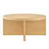 Silas Round Wood Coffee Table / EEI-6580