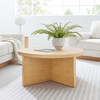 Silas Round Wood Coffee Table / EEI-6580