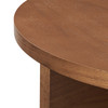 Silas Round Wood Coffee Table / EEI-6580