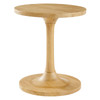 Lina Round Wood Side Table / EEI-6573