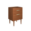 Cassia 24" Teak Wood Bathroom Vanity Cabinet (Sink Basin Not Included) / EEI-5082