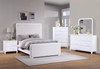 Anastasia 5-piece Queen Bedroom Set Pearl White / CS-224751Q-S5