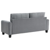 Davis  2-piece Upholstered Rolled Arm Sofa Grey / CS-509634-S2