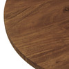 Viva Round Acacia Wood Side Table / EEI-6610