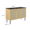 Chaucer 48" Double Sink Bathroom Vanity / EEI-6702