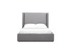 Eastern King Modrest Byrne - Modern Grey Fabric Bed / VGEVVG713-C-07-EK