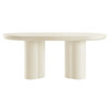 Caspian 72" Oval Concrete Dining Table / EEI-6764