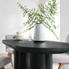 Caspian 72" Oval Concrete Dining Table / EEI-6764