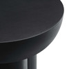 Caspian Round Concrete Side Table / EEI-6761