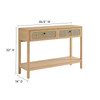 Chaucer Wood Entryway Console Table / EEI-6797