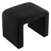 Simba Boucle Fabric Waterfall Stool / EEI-6737