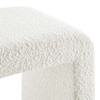 Simba Boucle Fabric Waterfall Stool / EEI-6737