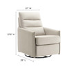 Etta Upholstered Fabric Lounge Chair / EEI-6738