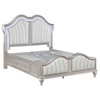 Evangeline 4-piece California King Bedroom Set Silver Oak / CS-223390KW-S4