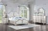 Evangeline 4-piece Queen Bedroom Set Silver Oak / CS-223390Q-S4