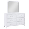 Anastasia 6-drawer Dresser with Mirror Pearl White / CS-224753M