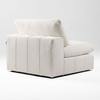 Divani Casa Vicki - Modern Off-White Fabric Modular Armless Seat / VGKK-KF.8033-1.5SEAT-IVORY