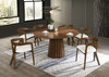 Modrest Weiss - Mid-Century Modern Walnut Round Dining Table / VGMAMIT-5346