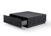 Modrest Kenda - Modern Black Oak Square Coffee Table With Storage / VGVCCT2355