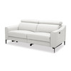 Divani Casa Eden - Modern White Leather Sofa With 2 Recliners / VGKV-KM.5012-SOFA-WHT