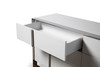 Modrest Cartier - Modern White + Stainless Steel Dresser / VGVC-J-A002-D-WHT