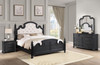 Celina 4-piece Eastern King Bedroom Set Black / CS-224761KE-S4