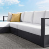 Tahoe Outdoor Patio Powder-Coated Aluminum 3-Piece Left-Facing Chaise Sectional Sofa Set / EEI-6672